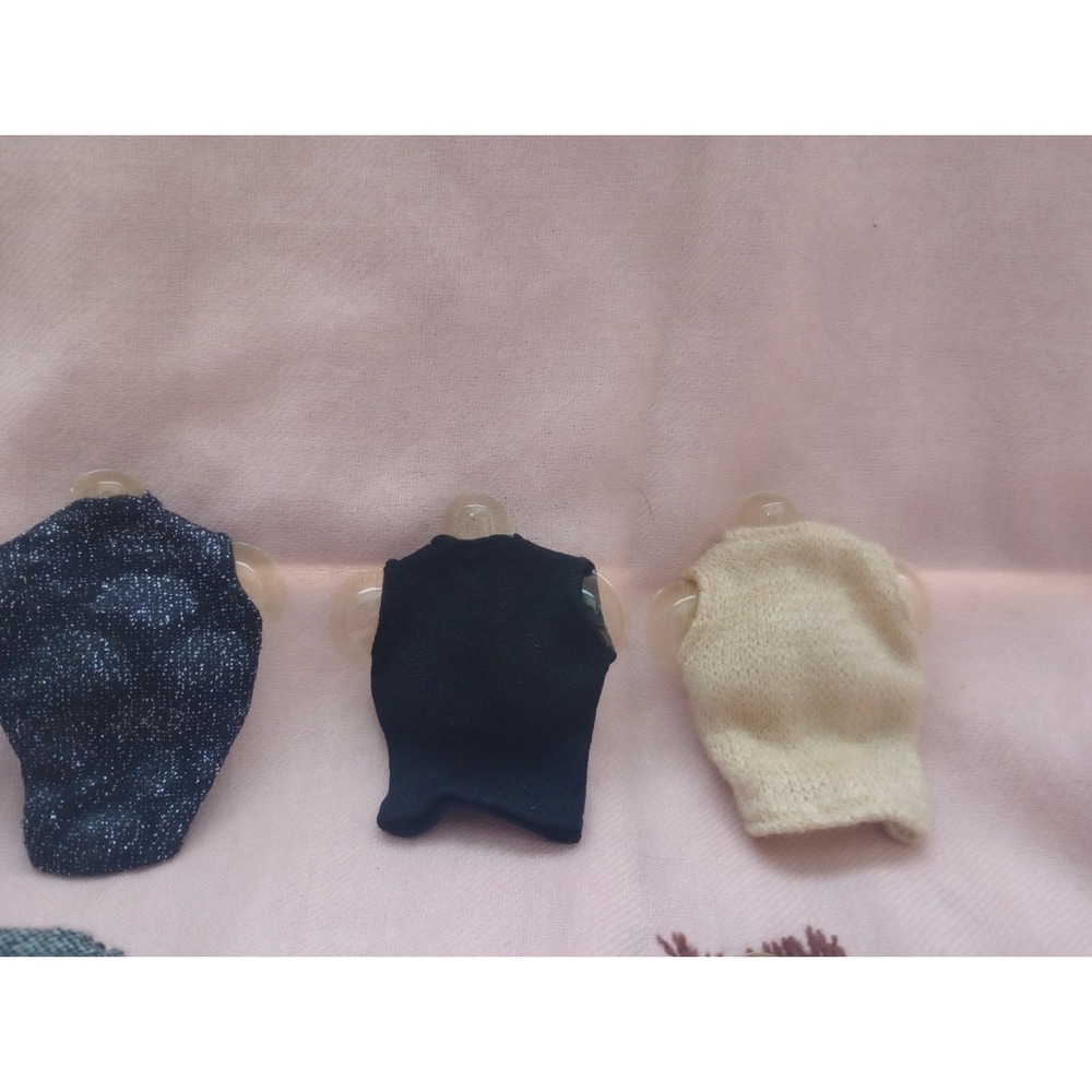 Barbie Doll Clothing Lot Tops Skirt Sweater Mixed Fashion Pieces Vintage Mattel - Picture 2 of 3